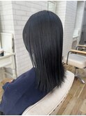 10代20代/就活カラー/黒染めじゃない暗めカラー