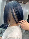 ブルーブラック×ミルクティーベージュ【shion】