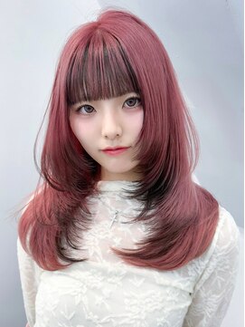 アルバム 渋谷パルコ(ALBUM) 顔周りレイヤーウルフレイヤー美髪おくれ毛_ba518911