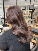 ゆるふわウェーブ チェリーブラウン