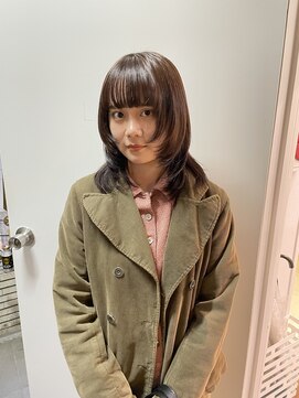 シティーバイローウェ 表参道(City/louwe) ウルフレイヤー/チョコブラウン