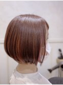 インナーカラーボブ