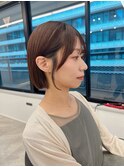 【ミニボブ】ナチュラルボブ/ストレートボブ/ショートボブ