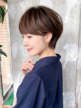 ロビー 表参道(ROBBY) ショートヘア/分け目なし/イメチェン/30代40代50代60代/表参道