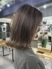 白髪ぼかしハイライト＋カラー＋カット/￥14000