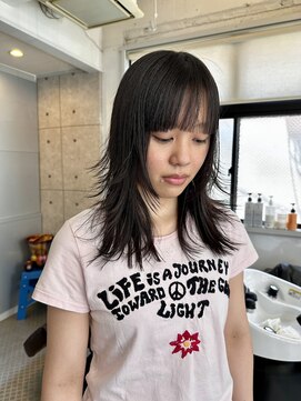 ア セカンド 清藤美容室第弐號(a sekand) ハッシュウルフヘア
