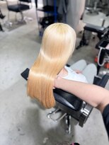 ゲームバイアランスミシー 心斎橋(GAME by Alan Smithee)&nbsp;【Nagi】ブロンドカラー/艶髪ハイトーン