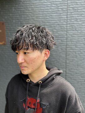 ヘアアンドビューティー クローバー(Hair&Beauty Clover) 刈り上げマッシュ×ツイストスパイラルパーマ