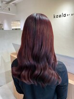 アメリ(ameri)&nbsp;【ameri　nanami】チェリーレッドカラー♪