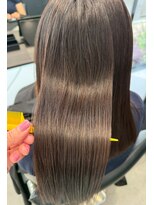 ルスリー 横浜店(Lsurii)&nbsp;横浜駅/髪質改善縮毛矯正/黒髪/小顔