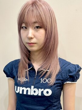 イギー(igggy) ハッシュカット☆ピンクアッシュ