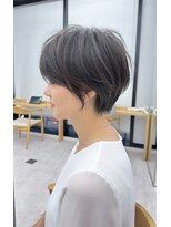 ビューナゴヤ 名駅(VIEW NAGOYA)&nbsp;ショート/オリーブカラー/髪質改善/白髪ぼかし/小顔