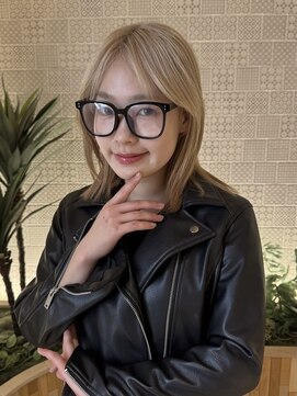 ピークアブー アヴェダ アトレ恵比寿(PEEK-A-BOO AVEDA) ブリーチ　抜きっぱなし　ハイトーン