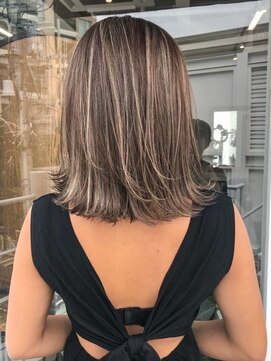 グロウ 恵比寿(grow) 暗めカラー/デザインカラー/フェイスフレーミング