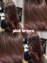 ユーフォリア 新宿店(Euphoria) 【Euphoria Miyu】ピンクブラウン/ピンクベージュ/くびれ巻き