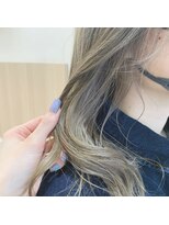 アッシュ 北千住店(Ash) 【ブリーチ1回】ミルクティーグレージュカラー