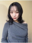 顔周りレイヤースタイル