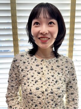 ロライマ 中目黒(roraima) ミディアムレイヤー/ウルフ/前髪/ナチュラル/大人