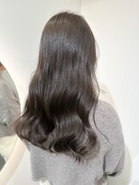 yoyo hanare ヘッドスパ×髪質改善 【3月上旬　OPEN（予定）】&nbsp;アッシュブラウン×重ためツヤロング