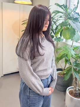 クリック(Click) 着物ヘア/大人ガーリー/ダークアッシュ/似合わせカット/小倉