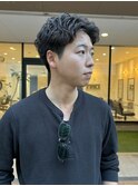 ルーズショートパーマ/ルーズパーマ/メンズショートパーマ