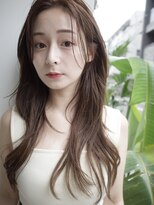 ヌヌ 渋谷 原宿 明治神宮前(nunu)&nbsp;レイヤーカットウルフカットボブグレージュオリーブべージュ