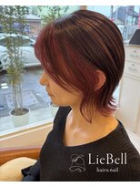 リーベル(LieBell)&nbsp;ほんのりボルドーカラー×レイヤー