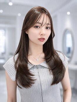 シュガー(Sugar)の写真/おろした時もくくった時も可愛くなるカット・ワンホンヘア・純欲レイヤーカットと自分のお気に入り髪型に◎