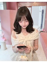 ボタン コロン 表参道 原宿(VOTAN COLON)&nbsp;大人くびれヘア/韓国ヘア/レイヤー/くびれミディ/表参道