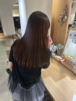 パプス ド コワフュール 甲南山手店(Pap's de coiffeur)&nbsp;うるツヤブラウンカラー