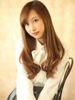 サロンドブルック 久喜店(salon de brook)&nbsp;ストカールで、 大人っぽくの愛されカールロング