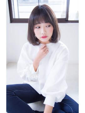 アンジュ ヘアー(Ange hair) アンジュヘアー 大人かわいいワンカールボブ!