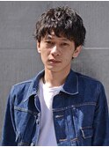 簡単スタイリングのくせ毛風ショート【m.clan原宿 矢沢和也】