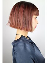 ジャコ ヘアー(jako HAIR)&nbsp;【jako】切りっぱなしボブ　ピンク