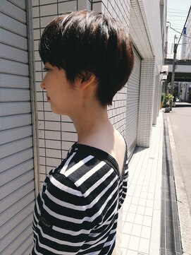 フロート 小阪店(float) マニッシュショート＿大人かわいい,ボブ,結婚式