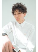 ショートレイヤー/くせ毛風パーマ
