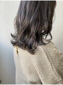 透明感◎アッシュグレー