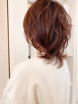 キャアリー(Caary)&nbsp;福山市キャアリー人気外ハネウルフヘアハニーラベンダー/ピンク