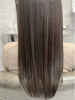 アッド(hair salon add.)の写真/通えば通うほどキレイを創る"匠のワザ"にご注目！クセを抑え自然な仕上がりでサラサラ美髪へ―*