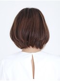 似合わせナチュラルひし形ショートボブ☆20代30代40代