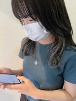 テトラ バイ ネオリーブ 横浜西口店(tetra by neolive)&nbsp;インナーカラーシルバーにブルーグレージュ☆