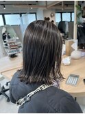 コントラストハイライト/アースカラー/くびれヘア似合わせカット