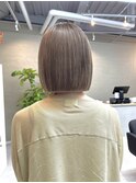 切りっぱなしボブ