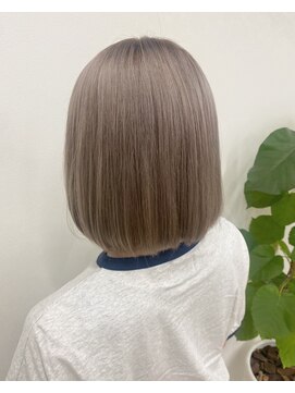 モルニ(MORNI) フォギーグレージュ_ヌナボブ チャンモリ ボブルフ