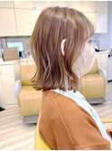 【morio成増 芹澤】くびれ外はねボブ 顔まわりレイヤー