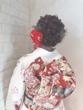 リーホリエ(Lee Horie) 【石森】着物ヘアアレンジ