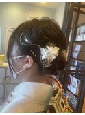 成人式ヘアセット