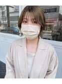透明感オリーブベージュ◎