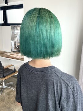 ザ オーダー(THE ORDER) ダブルカラー/グリーンカラー/ケアブリーチ/オラプレックス/艶髪