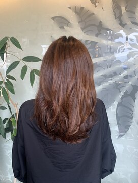 エディット アンド 緑地(Edit&) 大人のツヤツヤ暖色カラー